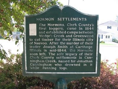 Mormon Settlements Marker image. Click for full size.