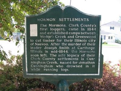 Mormon Settlements Marker image. Click for full size.
