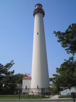 Cape May Lighthouse. Click for full size. Cape May Lighthouse image. Click for full size.