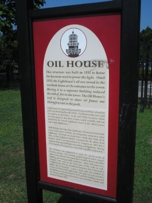Oil House Marker image. Click for full size.