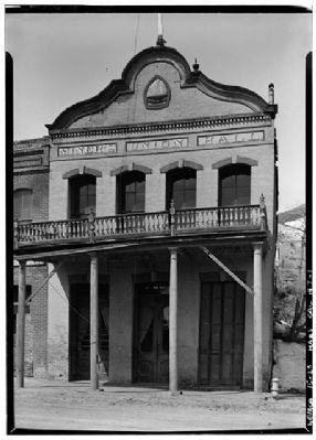 Old Miners Union Hall image. Click for more information.