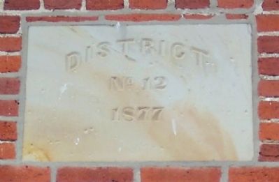 The Red Brick Schoolhouse District No. 12. Click for full size. The Red Brick Schoolhouse District No. 12 image. Click for full size.