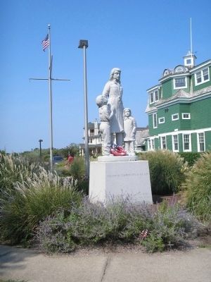 Cape May County Fishermans Memorial. Click for full size. Cape May County Fishermans Memorial image. Click for full size.
