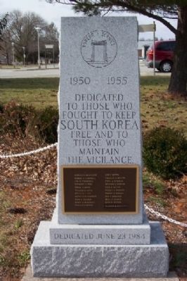 Korean War Memorial. Click for full size. Korean War Memorial image. Click for full size.