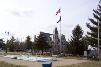 Wayne Township World War II Memorial. Click for full size. Wayne Township World War II Memorial image. Click for full size.