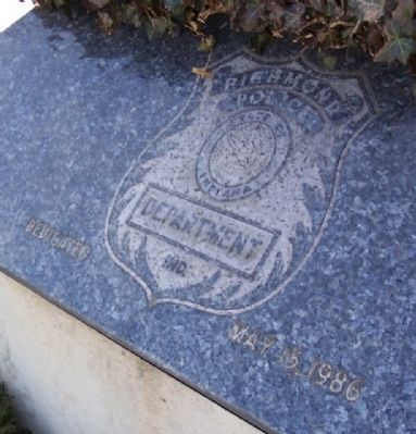 Richmond Police Department Memorial. Click for full size. Richmond Police Department Memorial image. Click for full size.