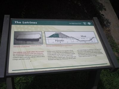 The Latrines Marker. Click for full size. The Latrines Marker image. Click for full size.
