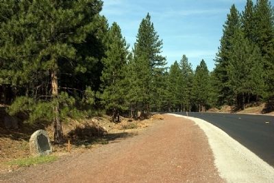 Lassen Emigrant Trail Marker. Click for full size. Lassen Emigrant Trail Marker image. Click for full size.