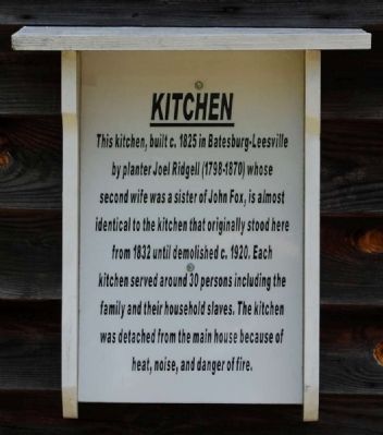 Kitchen Marker. Click for full size. Kitchen Marker image. Click for full size.