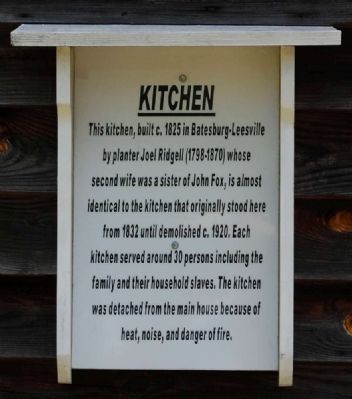 Kitchen Marker image. Click for full size.