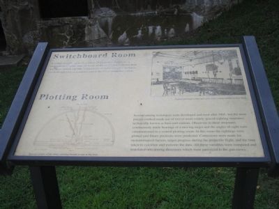 Switchboard Room / Plotting Room Marker. Click for full size. Switchboard Room / Plotting Room Marker image. Click for full size.