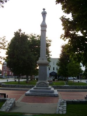 Confederate Dead Marker. Click for full size. Confederate Dead Marker image. Click for full size.
