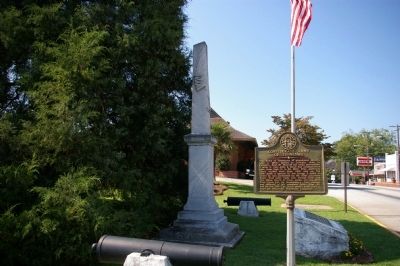 Confederate Army of Tennessee Marker. Click for full size. Confederate Army of Tennessee Marker image. Click for full size.
