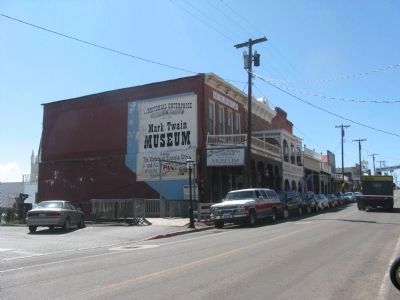 The Mark Twain Museum at the <i>Territorial Enterprise</i> Building. Click for full size. The Mark Twain Museum at the <i>Territorial Enterprise</i> Building image. Click for full size.