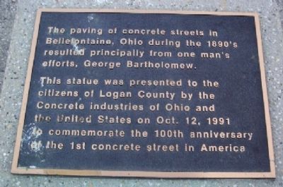 George Bartholomew Marker. Click for full size. George Bartholomew Marker image. Click for full size.