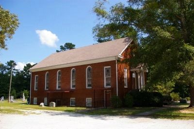 Allen-Lee Memorial Church Marker. Click for full size. Allen-Lee Memorial Church Marker image. Click for full size.