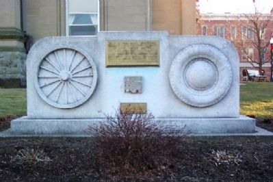First Portland Cement Concrete Street Marker image. Click for full size.