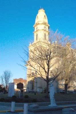 Oldest Concrete Street in America Marker. Click for full size. Oldest Concrete Street in America Marker image. Click for full size.