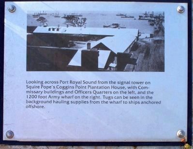 "Robbers Row" Wharf, Port Royal Interpretive Marker image. Click for full size.