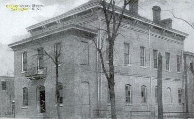 Fourth Lexington County Courthouse image. Click for full size.