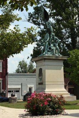 Other - - This Shell Fired into Vicksburg Marker. Click for full size. Other - - This Shell Fired into Vicksburg Marker image. Click for full size.