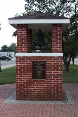 Other Side of 1864 School Bell image. Click for full size.