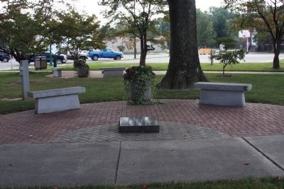 Congress Square - - Park Benches image. Click for full size.
