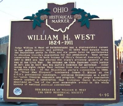 William H. West Marker image. Click for full size.