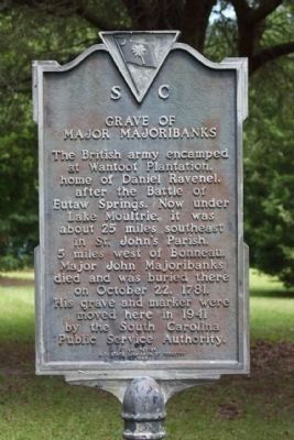Grave of Major Majoribanks Marker image. Click for full size.
