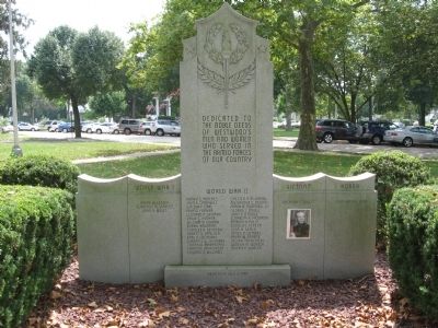 Westwood Veterans Monument. Click for full size. Westwood Veterans Monument image. Click for full size.