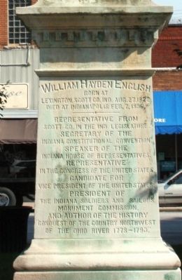 Obverse Side - - William Hayden English Marker image. Click for full size.