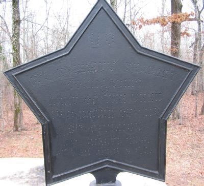 The "Star" On the Right Side of the Monument. Click for full size. The "Star" On the Right Side of the Monument image. Click for full size.