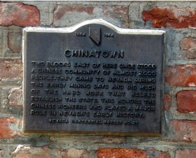 Chinatown Marker image. Click for full size.