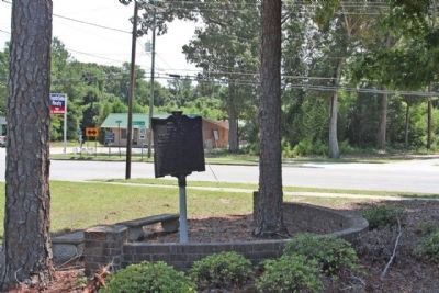 Eutawville Marker Eutaw Highway (SC-45) seen in background image. Click for full size.