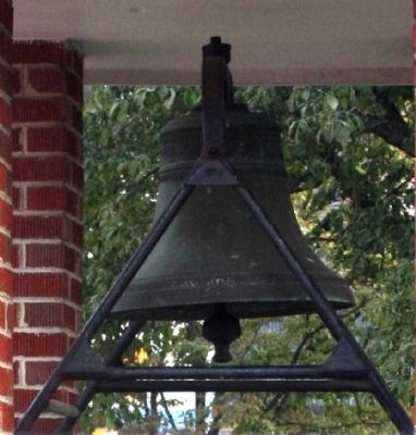 Side View - - The Orleans School Bell image. Click for full size.