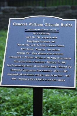 General William Orlando Butler Marker image. Click for full size.