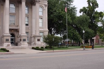 Another View - - Dearborn County Courthouse image. Click for full size.