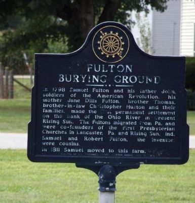 Fulton Burying Ground Marker image. Click for full size.