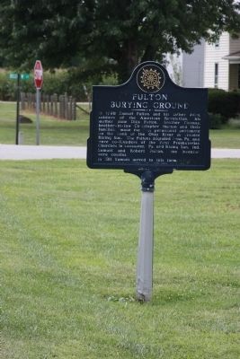 Wide View - - Fulton Burying Ground Marker image. Click for full size.