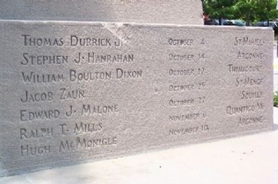 Chestnut Hill and Mount Airy World War Memorial Roll of Honor. Click for full size. Chestnut Hill and Mount Airy World War Memorial Roll of Honor image. Click for full size.