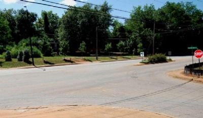 Rutherford Road / Old Paris Mountain Road Intersection image. Click for full size.
