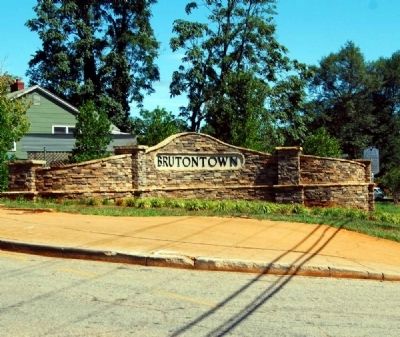 Brutontown Marker image. Click for full size.
