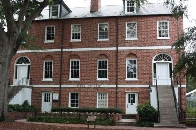 Lieber College Marker. Click for full size. Lieber College Marker image. Click for full size.