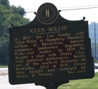 Side B - - Glen Willis Marker. Click for full size. Side B - - Glen Willis Marker image. Click for full size.