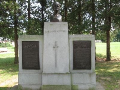 Brigadier General Abraham Godwin Monument image. Click for full size.