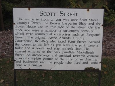Scott Street Marker image. Click for full size.