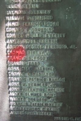 Chestnut Hill and Mount Airy World War II Memorial Names D-K. Click for full size. Chestnut Hill and Mount Airy World War II Memorial Names D-K image. Click for full size.