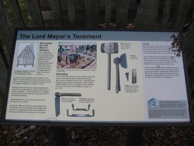 The Lord Mayor's Tenement Marker image. Click for full size.