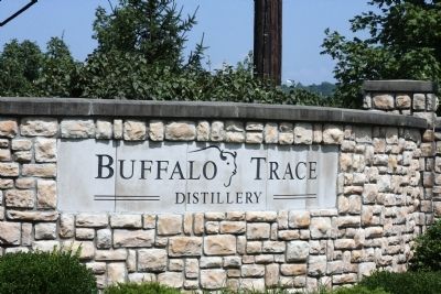 Buffalo Trace Disttillery - Sign image. Click for full size.