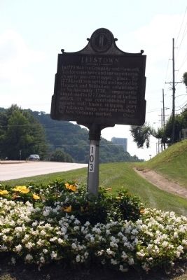 Leestown Marker. Click for full size. Leestown Marker image. Click for full size.